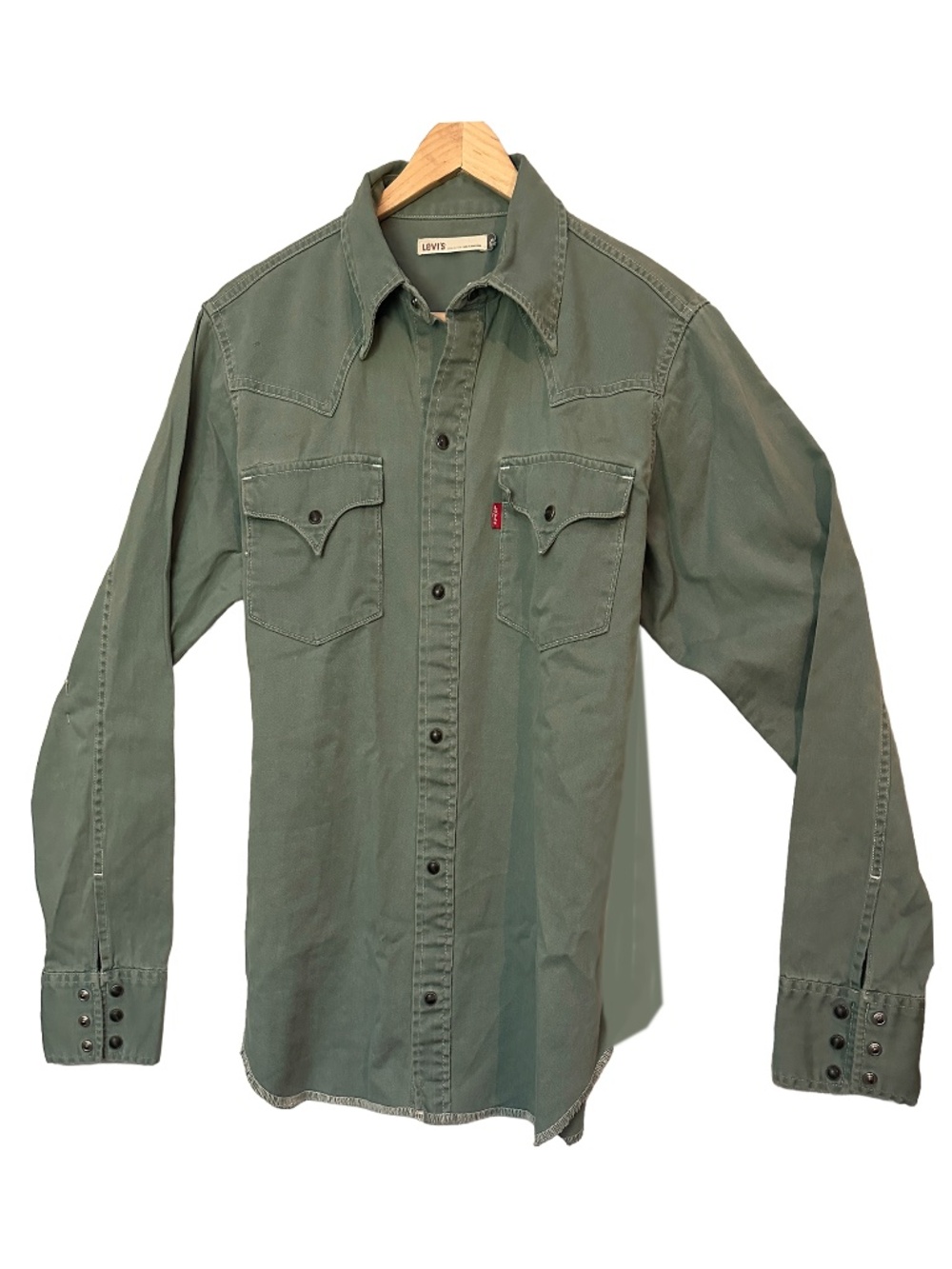 Levi's Teal Western Twill Shirt